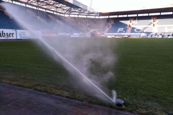 Impulsregner im Ostseestadion